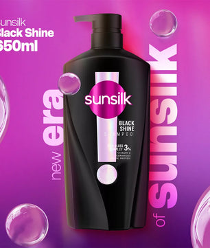 SUNSILK BLACK SHINE SHAMPOO 650ml