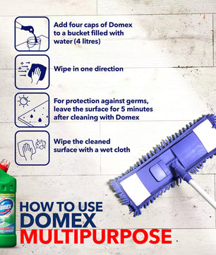 DOMEX TOILET GREEN PI6 24X500ML