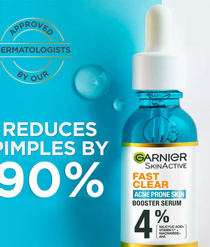 Garnier Fast Clear Serum for Acne Prone Skin - 15ml