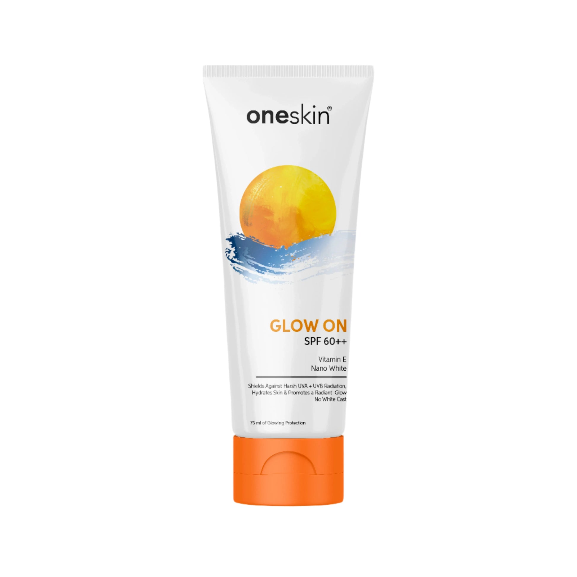 Oneskin Glow on Vitamin E Nano White- SPF 60++