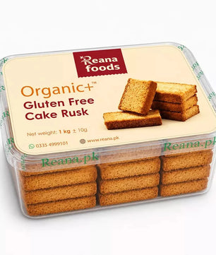 Organic+ Gluten free cake rusk 1kg