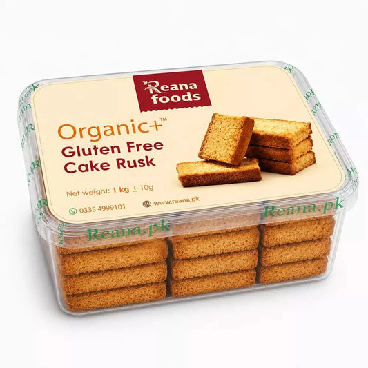 Organic+ Gluten free cake rusk 1kg