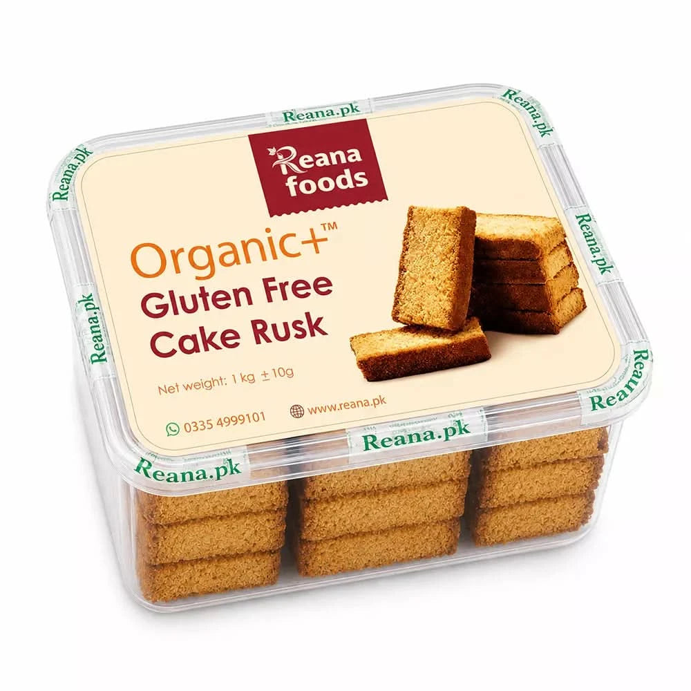 Organic+ Gluten free cake rusk 1kg