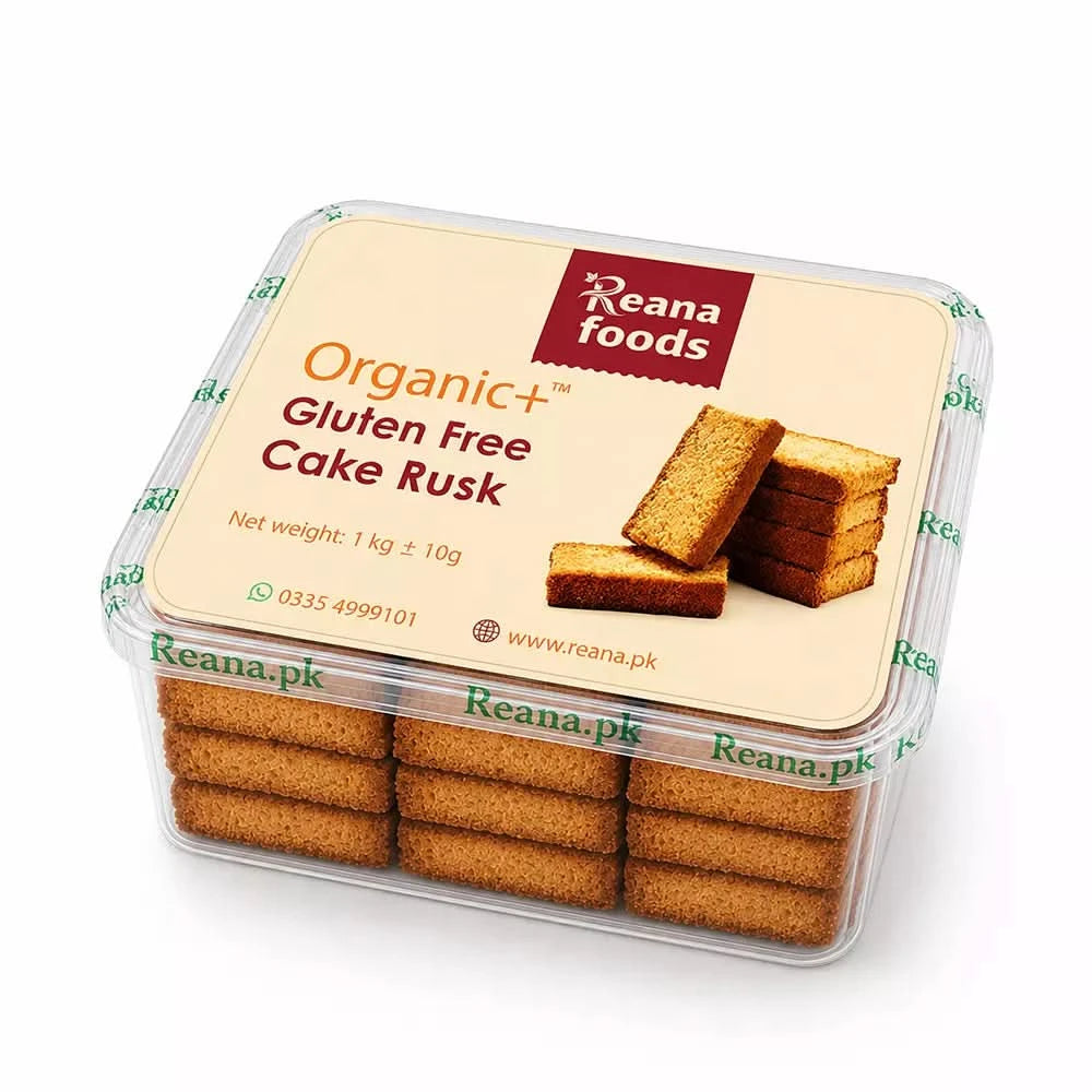 Organic+ Gluten free cake rusk 1kg