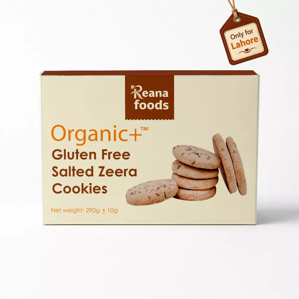 Organic + Gluten Free Salted Zeera Cookies - 290g