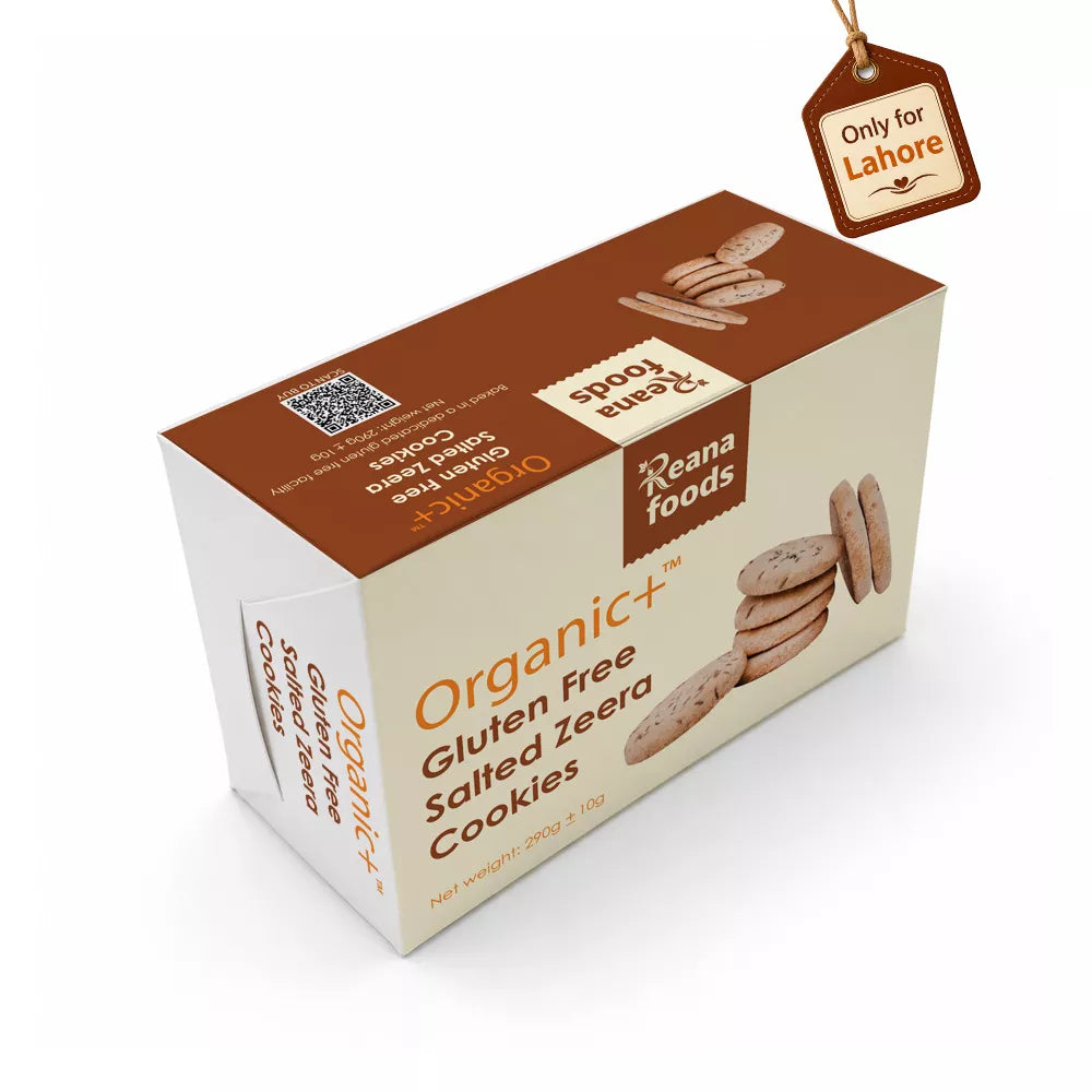 Organic + Gluten Free Salted Zeera Cookies - 290g