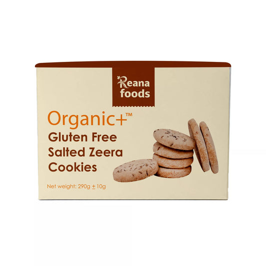Organic + Gluten Free Salted Zeera Cookies - 290g