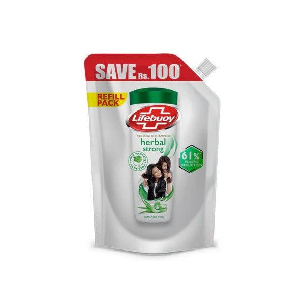 lifebuoy shampoo herbal strong Refill Pack 360ml