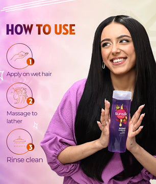SUNSILK ROSEMARY AND ARGAN OIL SHAMPOO 380ML