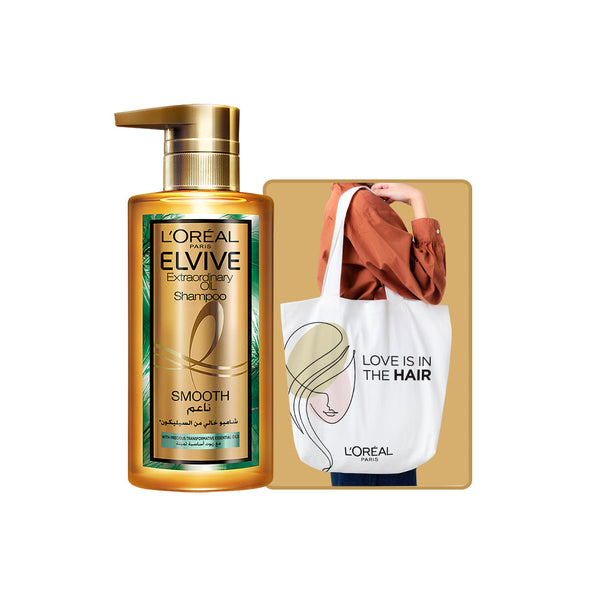 Loreal paris elvive extraordinary oil sulphate free shampoo 440 ml - for all hair types