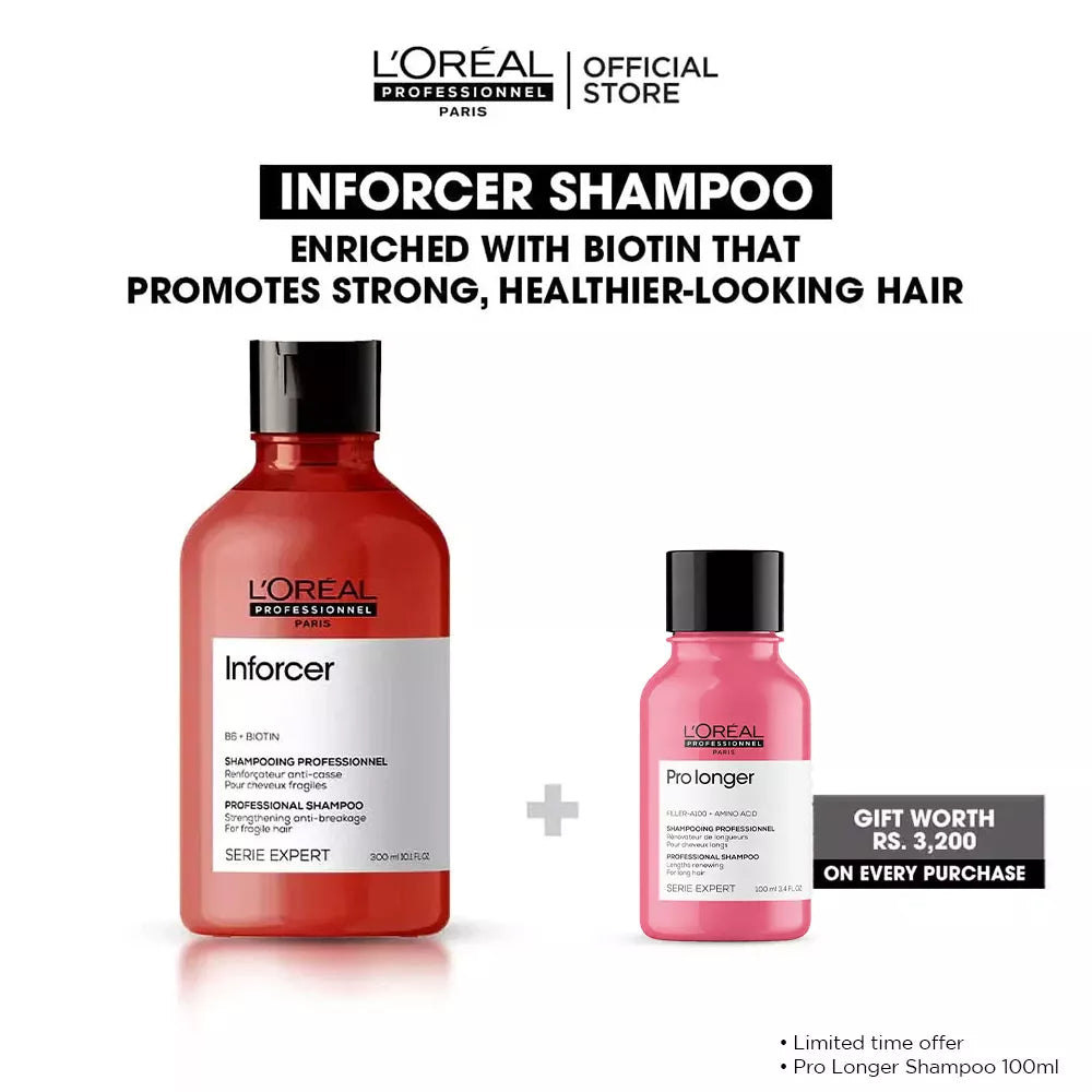 Buy Inforcer Shampoo & Get Free Prolonger Shampoo 100ml