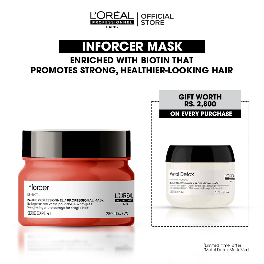 Buy Inforcer Mask & Get Free Metal Detox Mask 75 ml