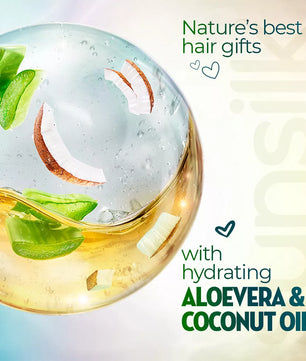 SUNSILK COCONUT AND ALOE VERA SHAMPOO 380ML