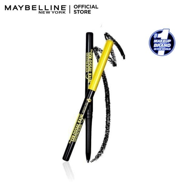 Maybelline new york colossal kajal argan oil khol liner 01 black kajal