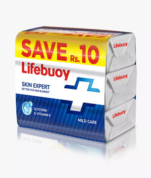 Lifebuoy Bar Care  Trio (White) 130G