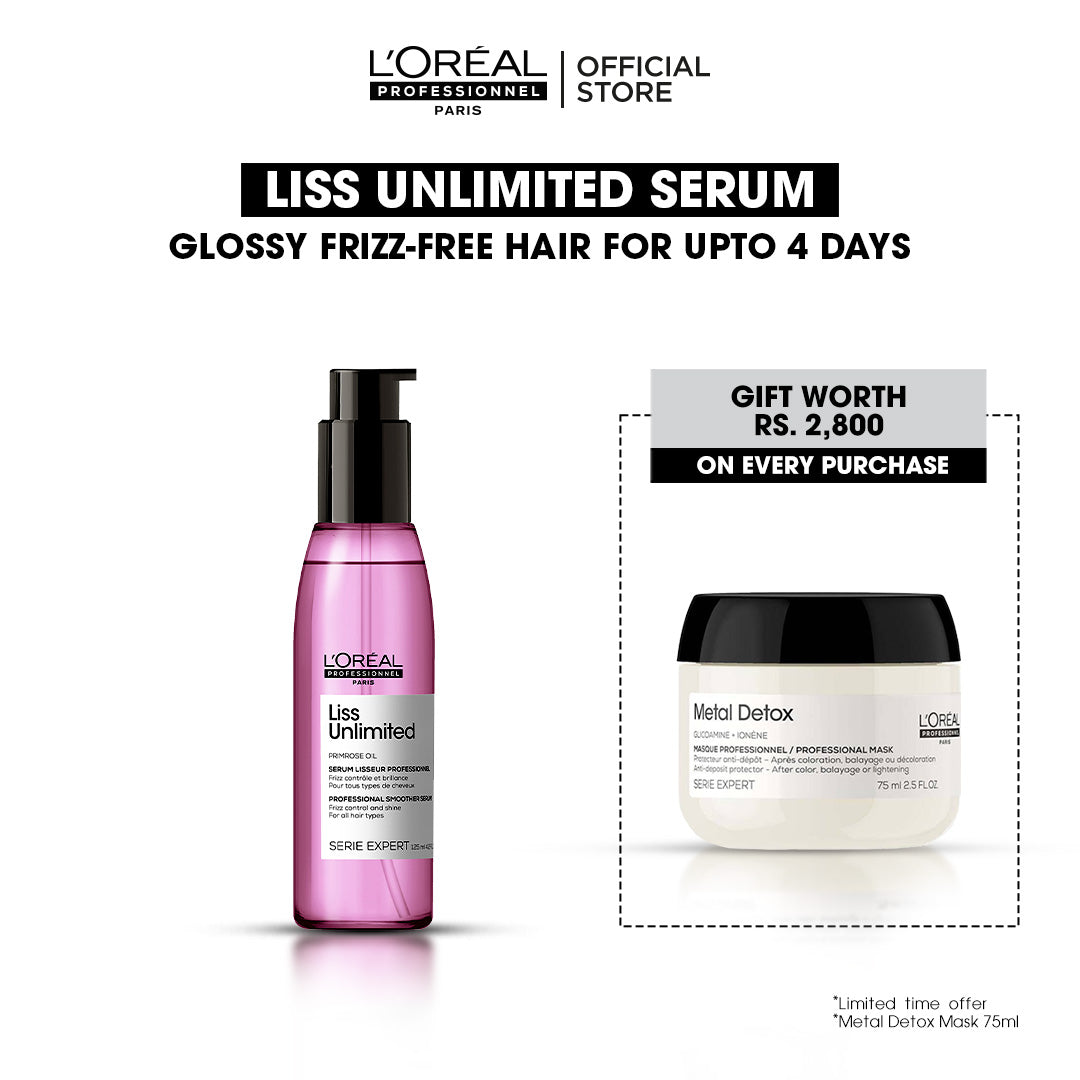 Buy Liss Unlimited Serum & Get Free Metal Detox Mask 75 ml