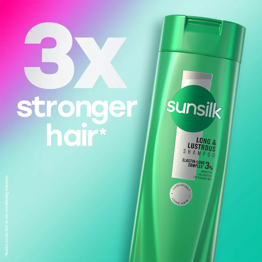 SUNSILK LONG AND HEALTHY SHAMPOO 185ML