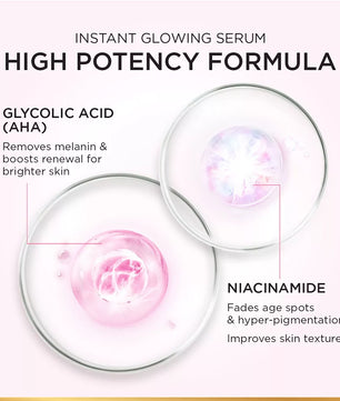 Loreal Paris Glycolic Bright Instant Glowing Face Serum 30ML