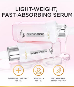 Loreal Paris Glycolic Bright Instant Glowing Face Serum 30ML