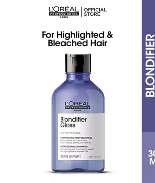 L'Oreal Professionnel Serie Expert Blondifier Shampoo 300 ML - For Highlighted & Bleached Hair