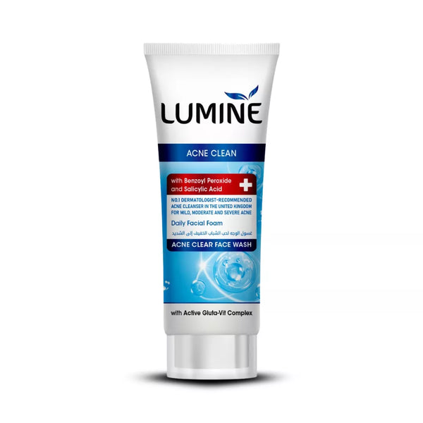 LUMINE FACE WASH - ACNE CLEAN -  BLUE