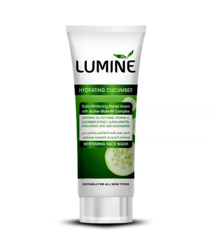 LUMINE FACE WASH - HYDRATING CUCUMBER -  GREEN