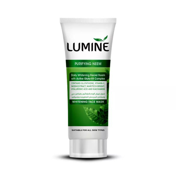 LUMINE FACE WASH - PURIFYING NEEM -  GREEN