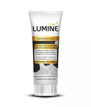 LUMINE FACE WASH - SMOOTHING MILK -  BLACK