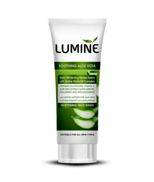 LUMINE FACE WASH - SOOTHING ALOE VERA -  GREEN