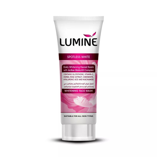 LUMINE FACE WASH - SPOTLESS WHITE -  PINK
