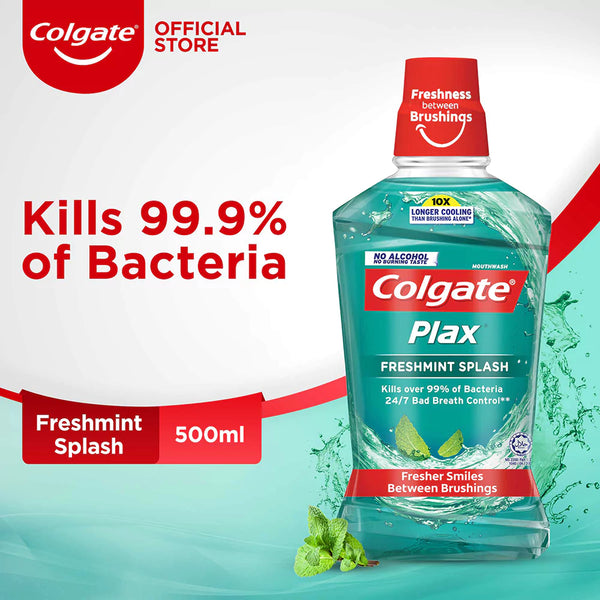 Colgate Plax Freshmint Fresh Mouthwash 500ml