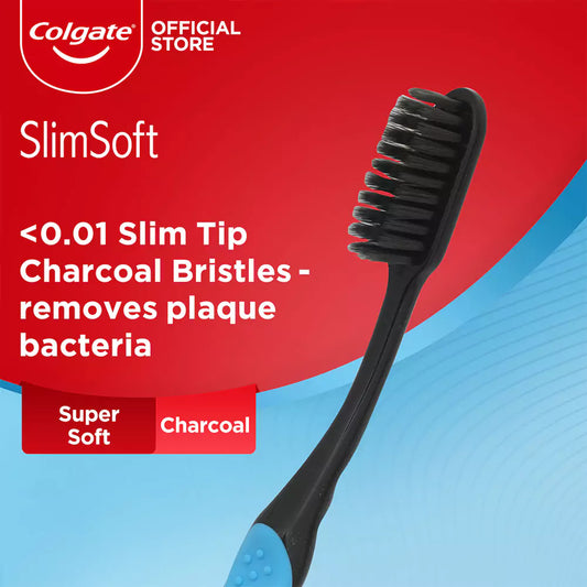 Colgate Slimsoft Charcoal Toothbrush