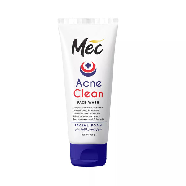 MEC FACE WASH - ACNE CLEAN -  BLUE