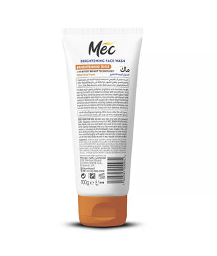 MEC FACE WASH - BRIGHTENING RICE