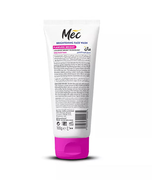 MEC FACE WASH - FLAWLESS WHITE -  PINK
