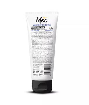 MEC FACE WASH - NOURISHING MILK -  BLACK