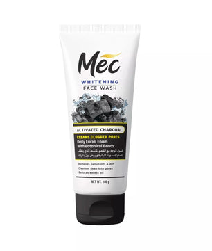 MEC FACE WASH - ACTIVATED CHARCOAL -  BLACK