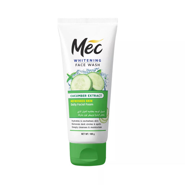 MEC FACE WASH - CUCUMBER EXTRACT -  GREEN