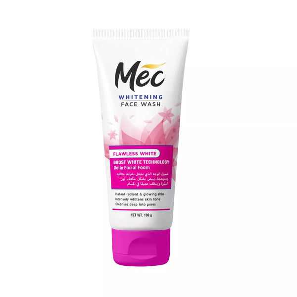 MEC FACE WASH - FLAWLESS WHITE -  PINK