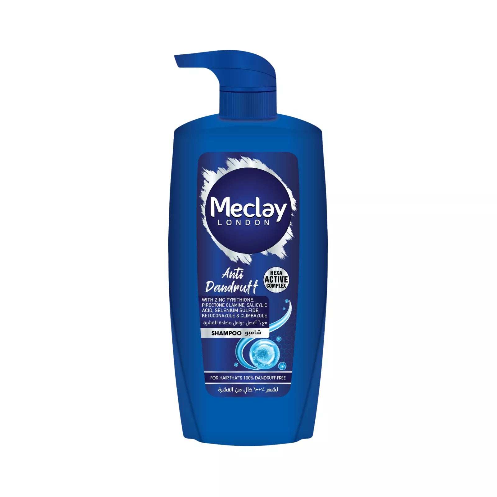 MECLAY LONDON SHAMPOO - ANTI DANDRUFF -  BLUE