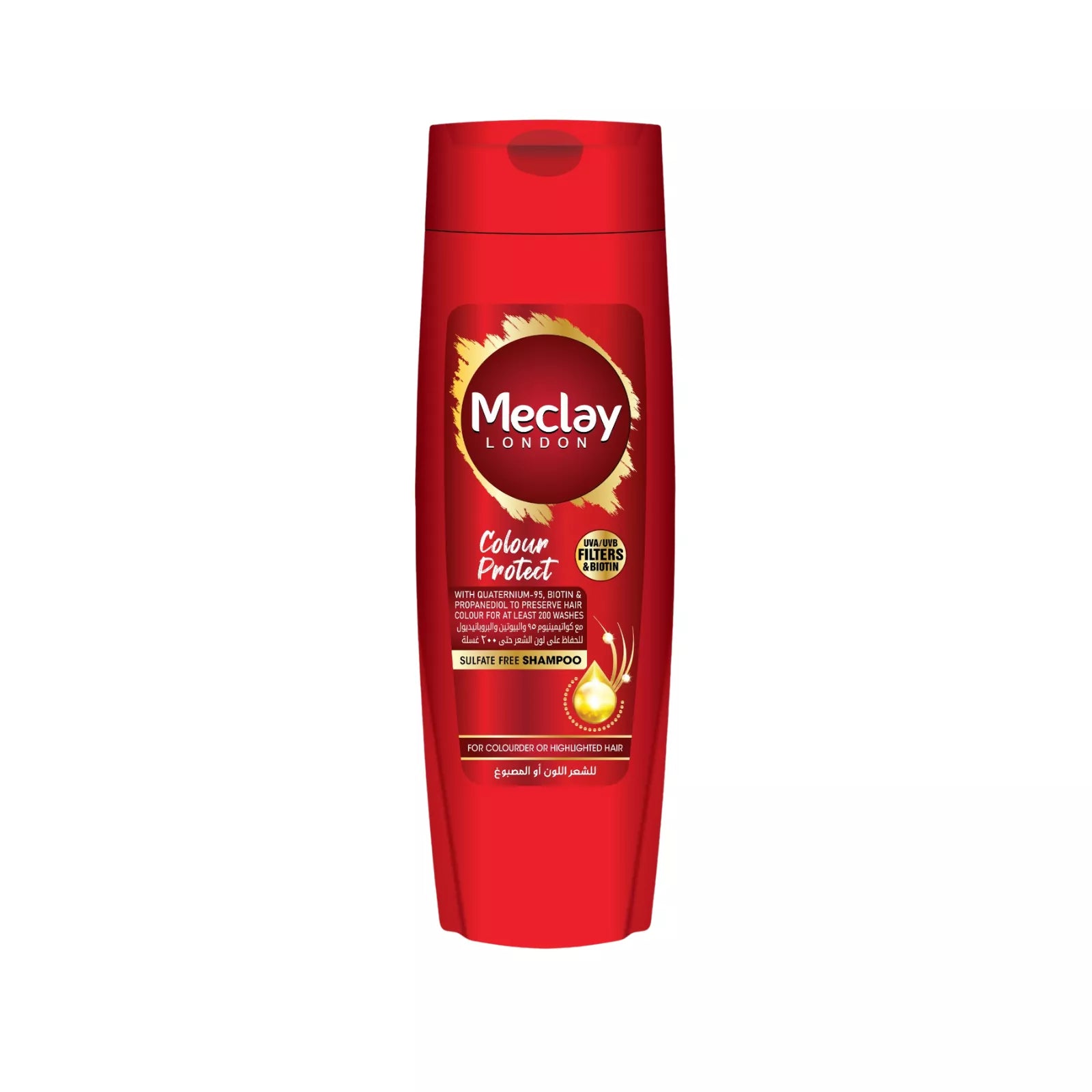 MECLAY LONDON SHAMPOO - COLOUR PROTECT -  RED