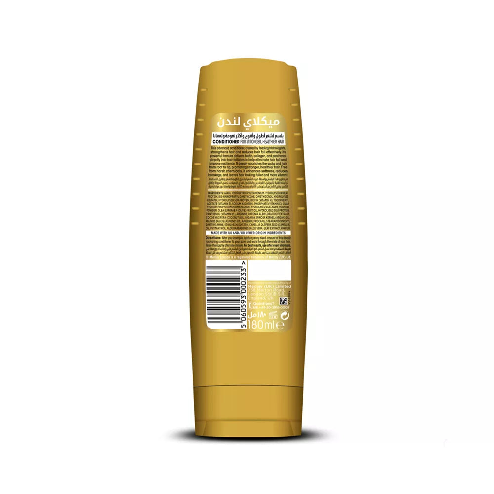 MECLAY LONDON CONDITIONER - HAIR FALL DEFENSE -  GOLDEN - 180 ml