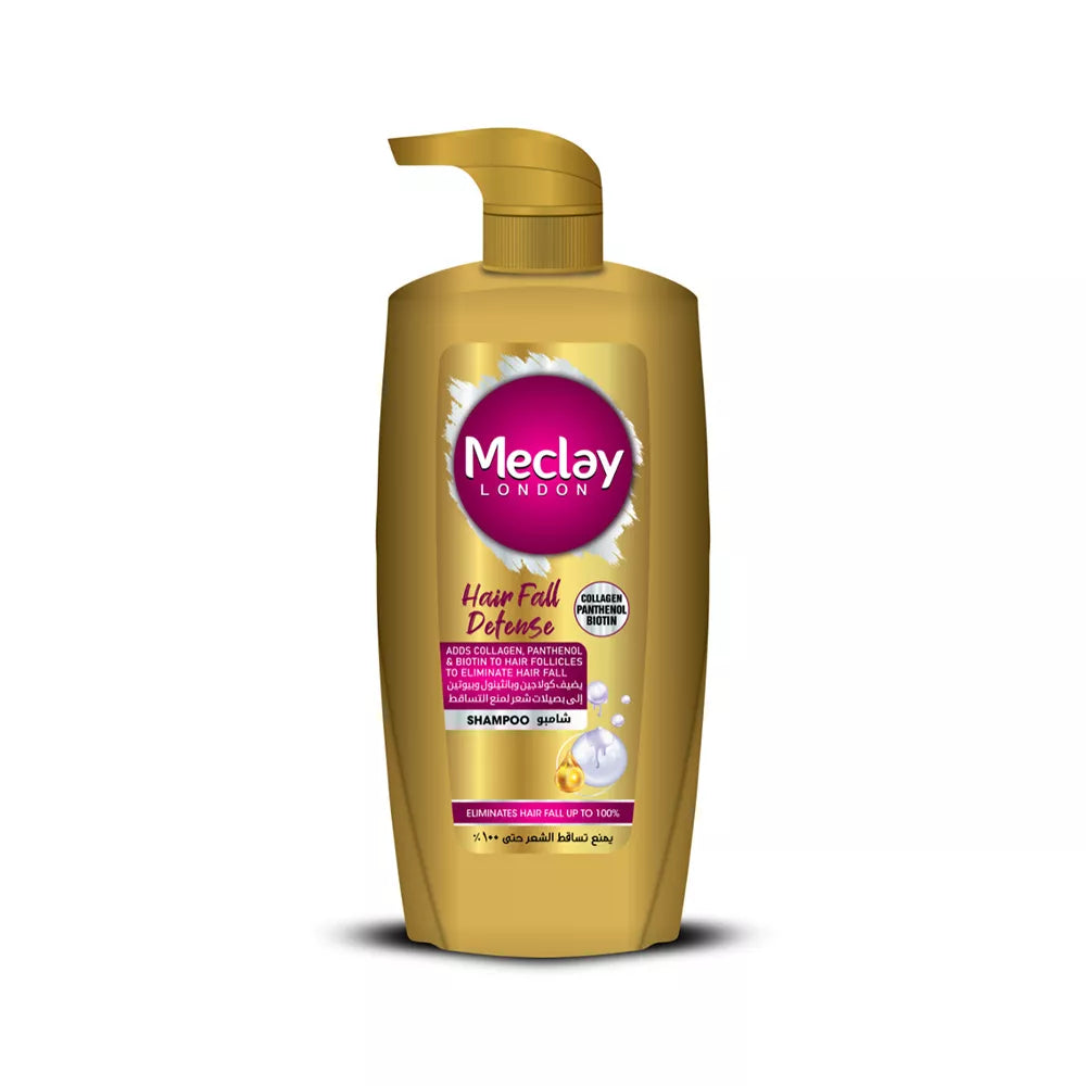 MECLAY LONDON SHAMPOO - HAIR FALL DEFENSE -  GOLDEN