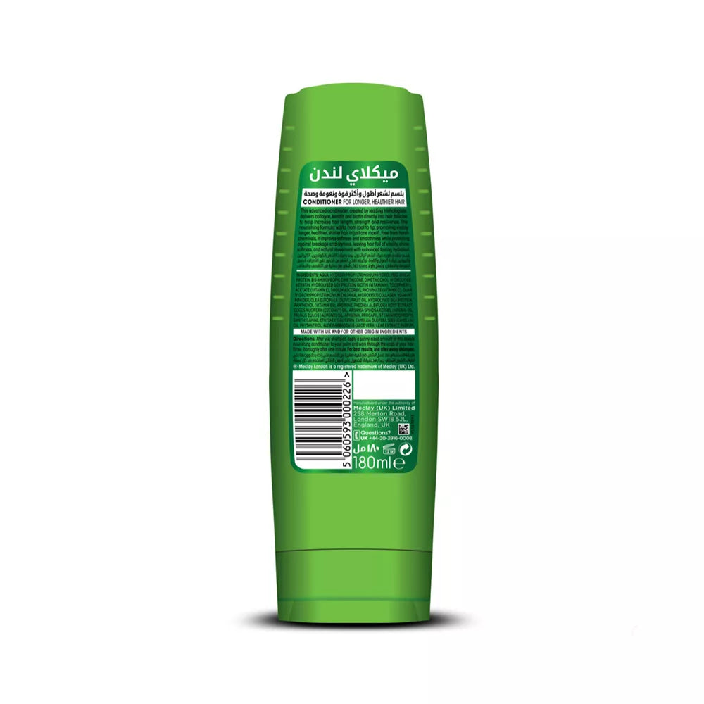 MECLAY LONDON CONDITIONER - LONG & HEALTHY -  GREEN - 180 ml