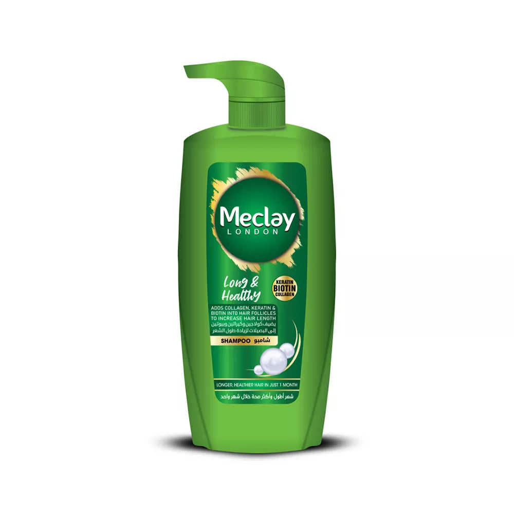 MECLAY LONDON SHAMPOO - LONG & HEALTHY -  GREEN