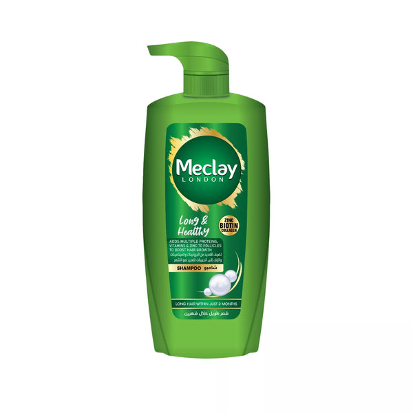 MECLAY LONDON SHAMPOO - LONG & HEALTHY -  GREEN