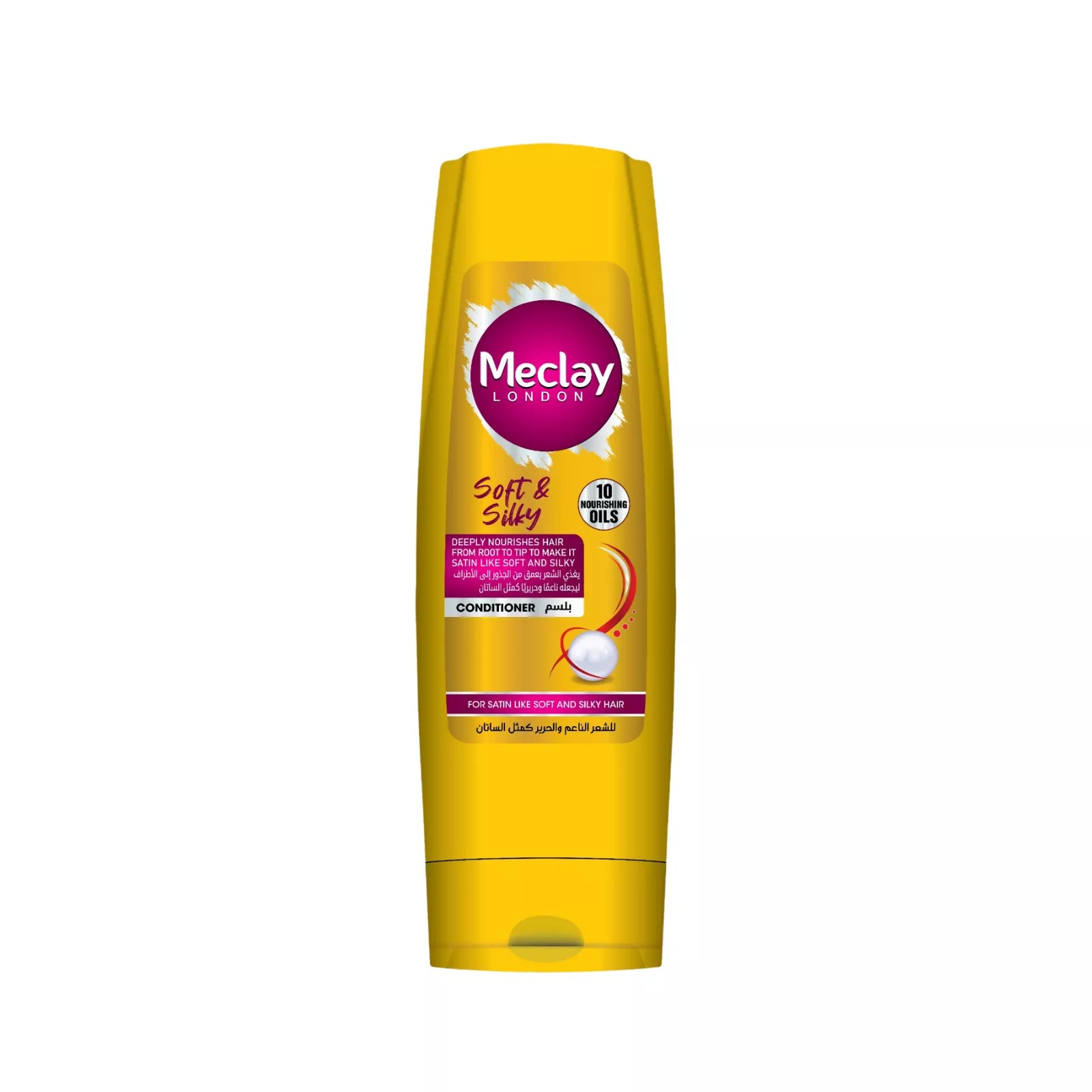 MECLAY LONDON CONDITIONER - SOFT & SILKY -  YELLOW