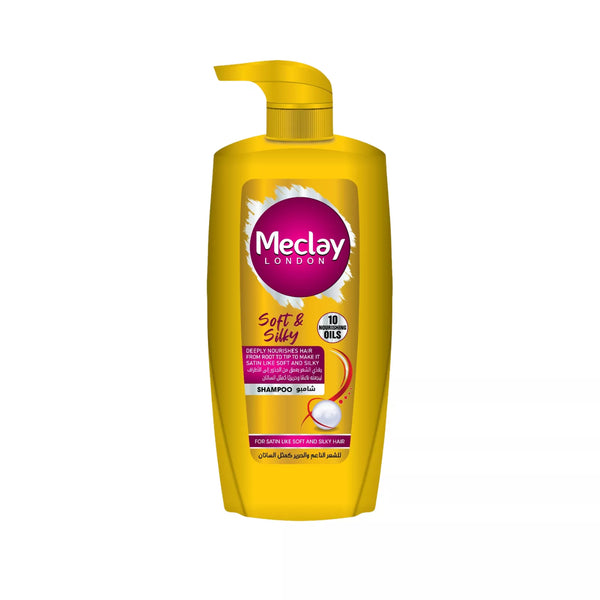 MECLAY LONDON SHAMPOO - SOFT & SILKY -  YELLOW