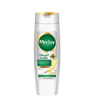 MECLAY LONDON SHAMPOO - STRONG & HEALTHY -  WHITE - 360 ml