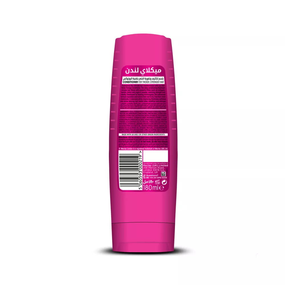 MECLAY LONDON CONDITIONER - THICK & DENSE -  PINK - 180 ml